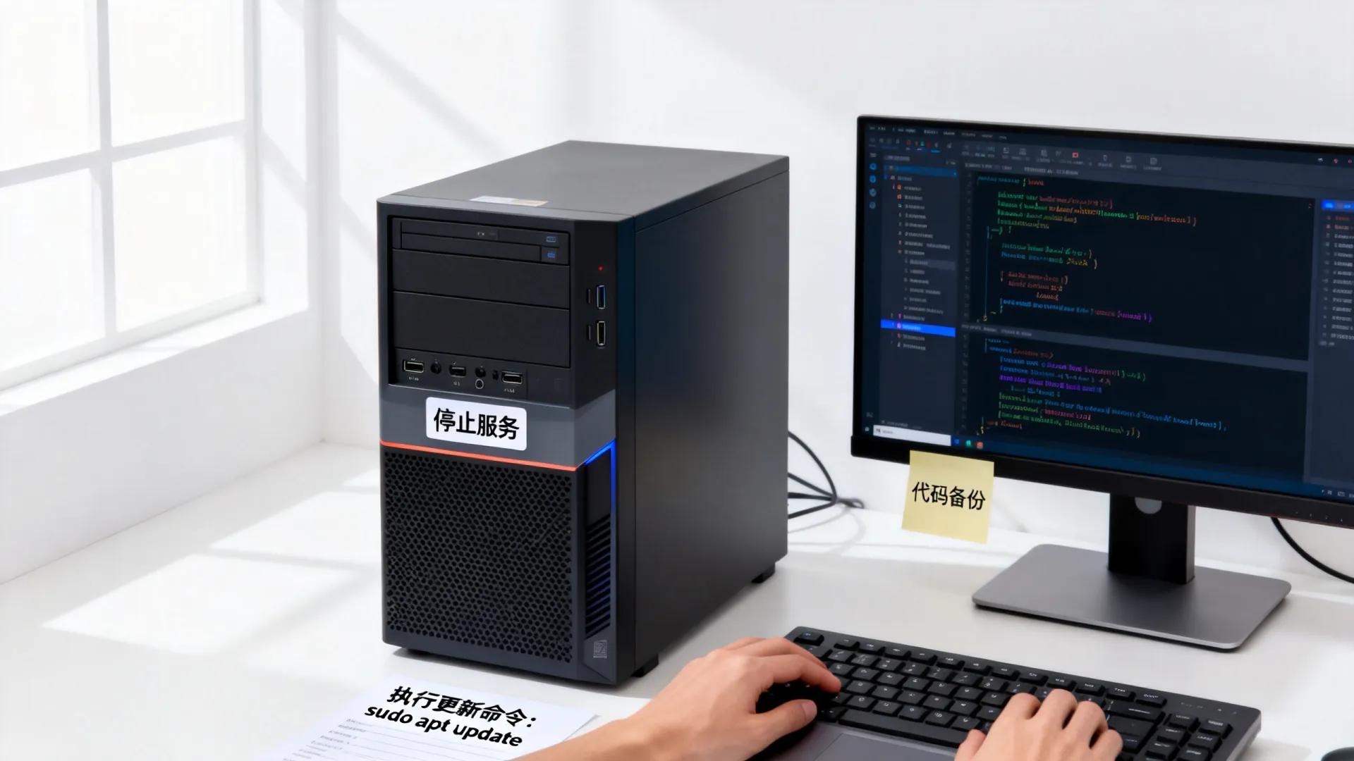 服务器更新代码 服务器更新代码