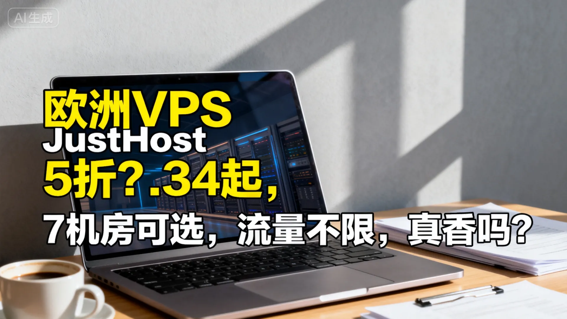 JustHost，欧洲VPS，5折优惠，不限流量，.34/月起，可选德国/荷兰/西班牙等7个机房 - VPS评测 - 国外VPS，国外VPS商家，评测及优惠