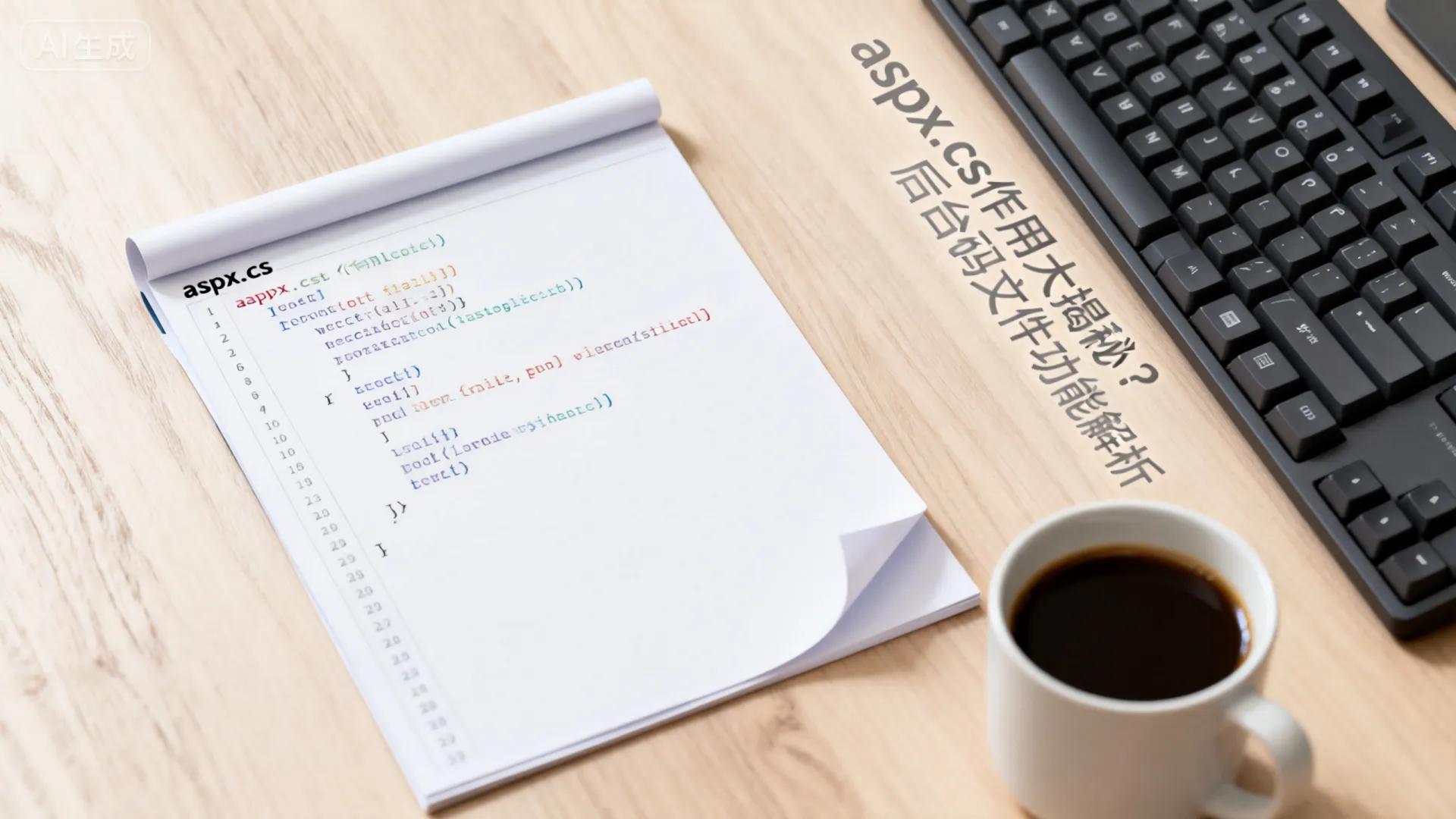 aspx.cs作用大揭秘?后台代码文件功能解析 aspx.cs作用大揭秘?后台代码文件功能解析
