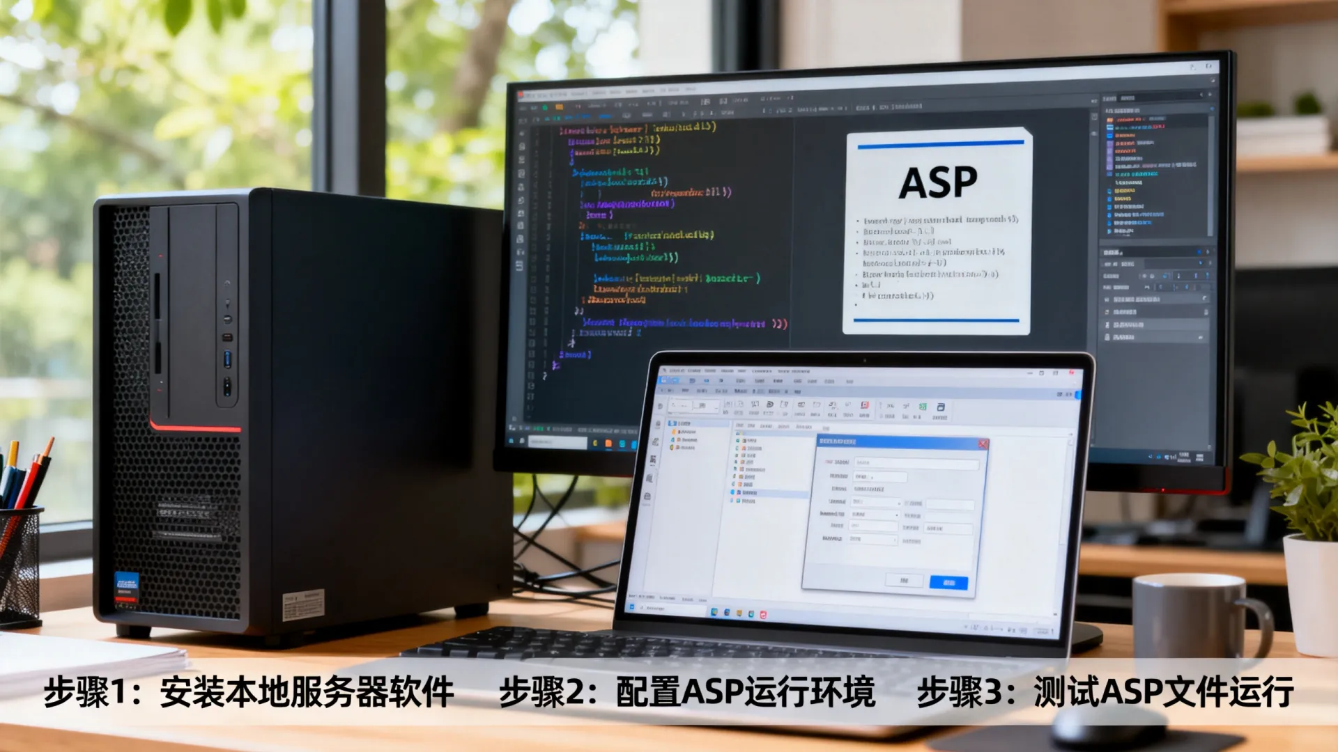 ASP文件打不开?本地服务器运行教程 | 服务器配置ASP环境步骤详解 服务器配置ASP环境步骤详解