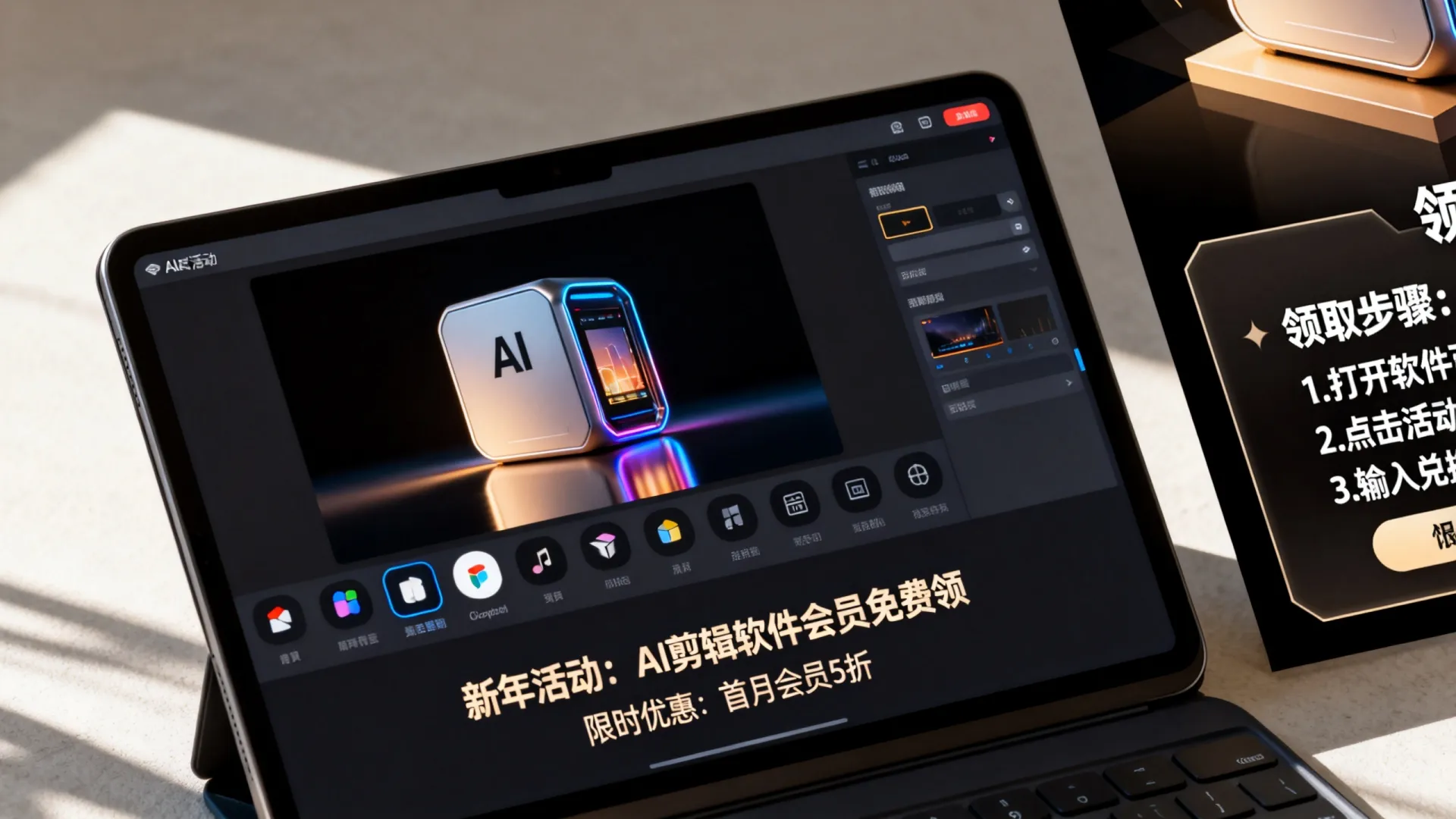 AI剪辑新年活动 AI剪辑新年活动