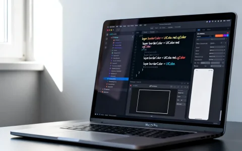 iOS开发边框颜色怎么设置，layer.borderColor不显示怎么办？