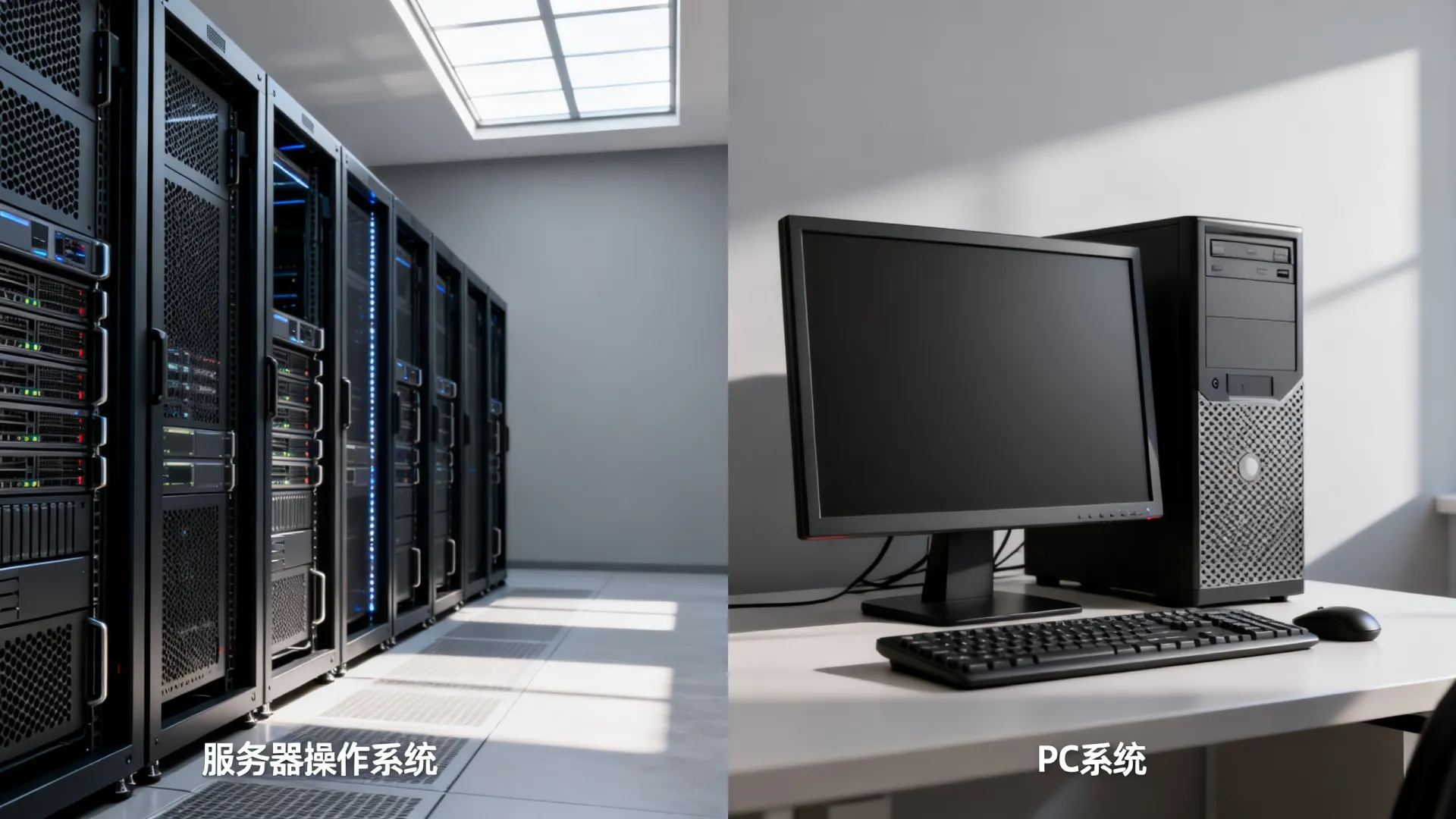 服务器操作系统与pc系统区别 服务器操作系统与pc系统区别