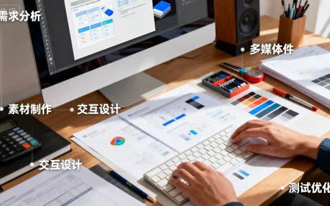 多媒体课件开发过程中的关键步骤与难点有哪些？