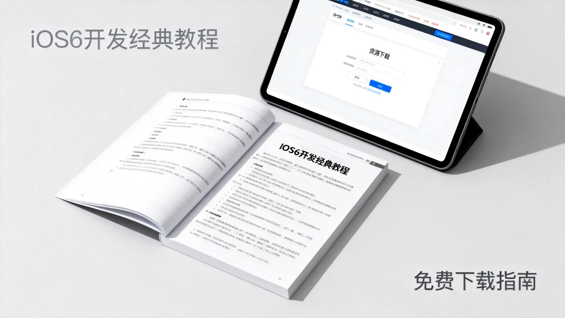 iOS6开发PDF如何获取？经典教程资源免费下载指南