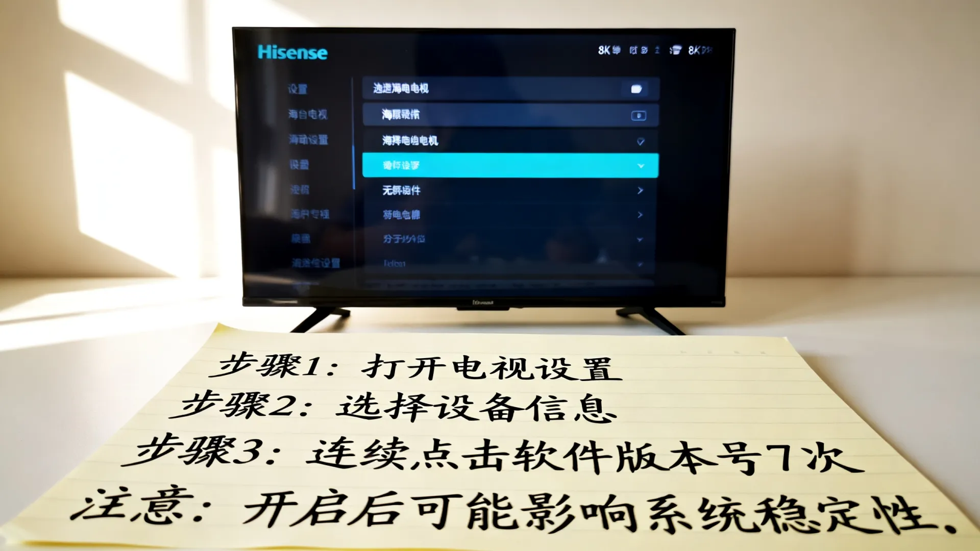 海信电视开发者模式怎么进入?开启教程及注意事项分享 海信电视开发者模式怎么进入?开启教程及注意事项分享