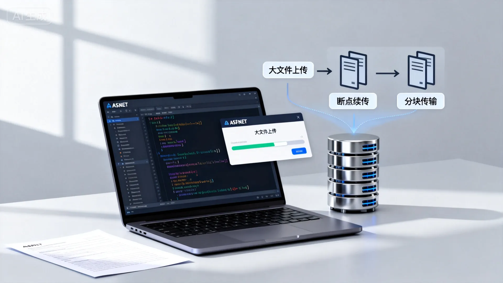 ASP.NET大文件上传难题如何解决?高效解决方案全解析 NET大文件上传难题如何解决