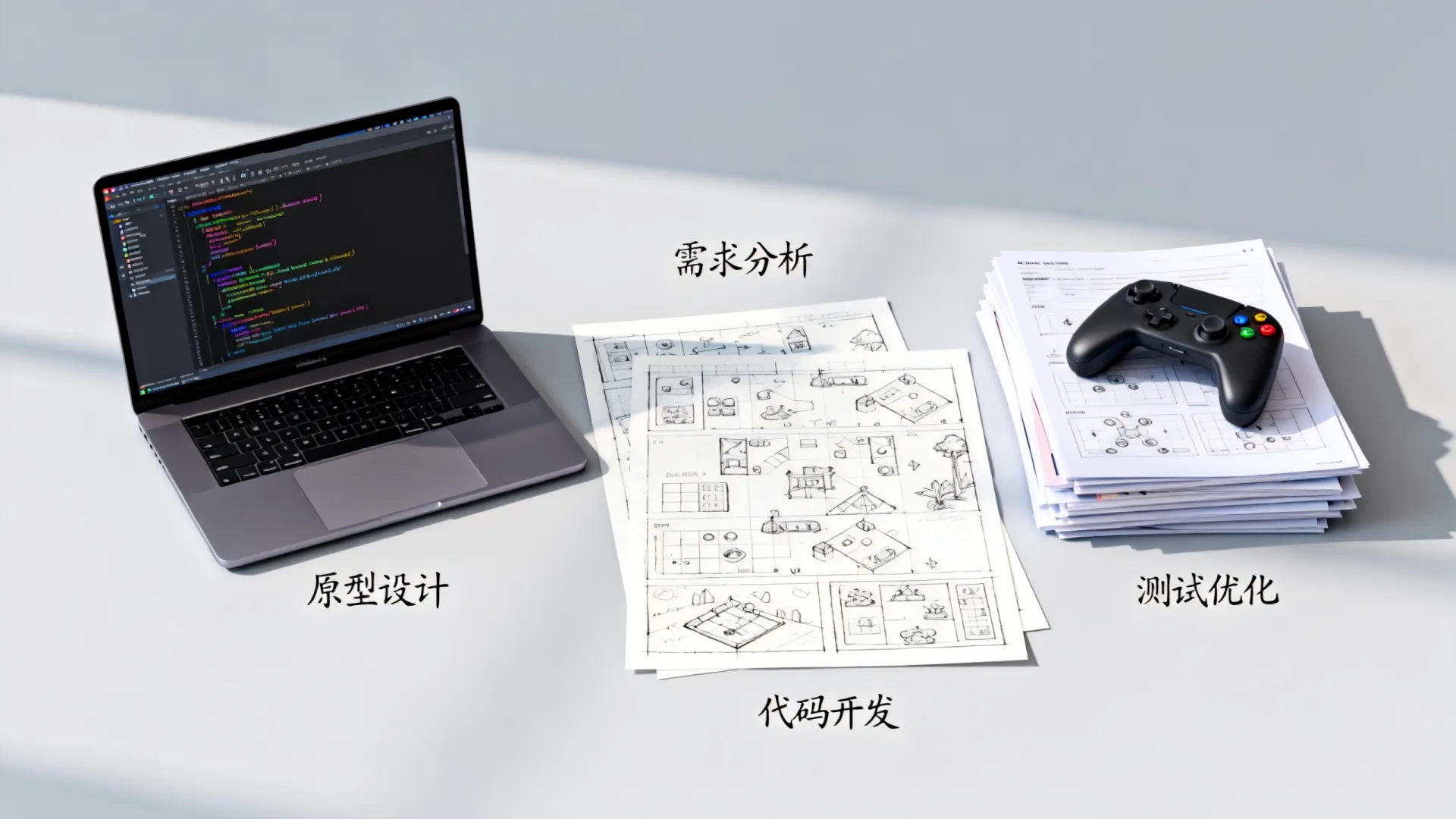 如何快速开发游戏?独立游戏制作全流程解析 独立游戏制作全流程解析