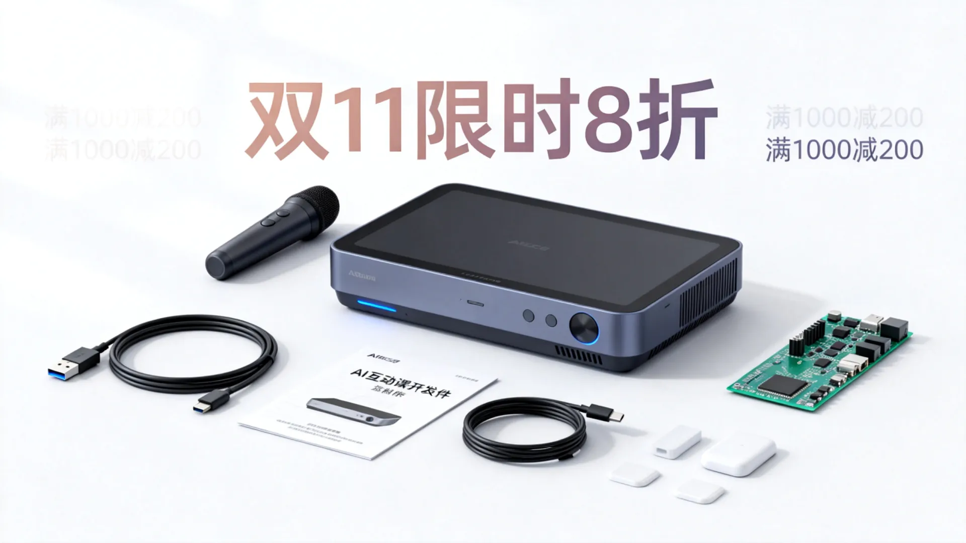 AI互动课开发套件双11促销活动 AI互动课开发套件双11促销活动