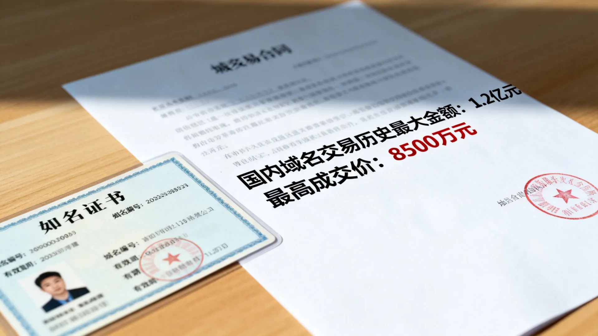 国内域名交易历史最大金额