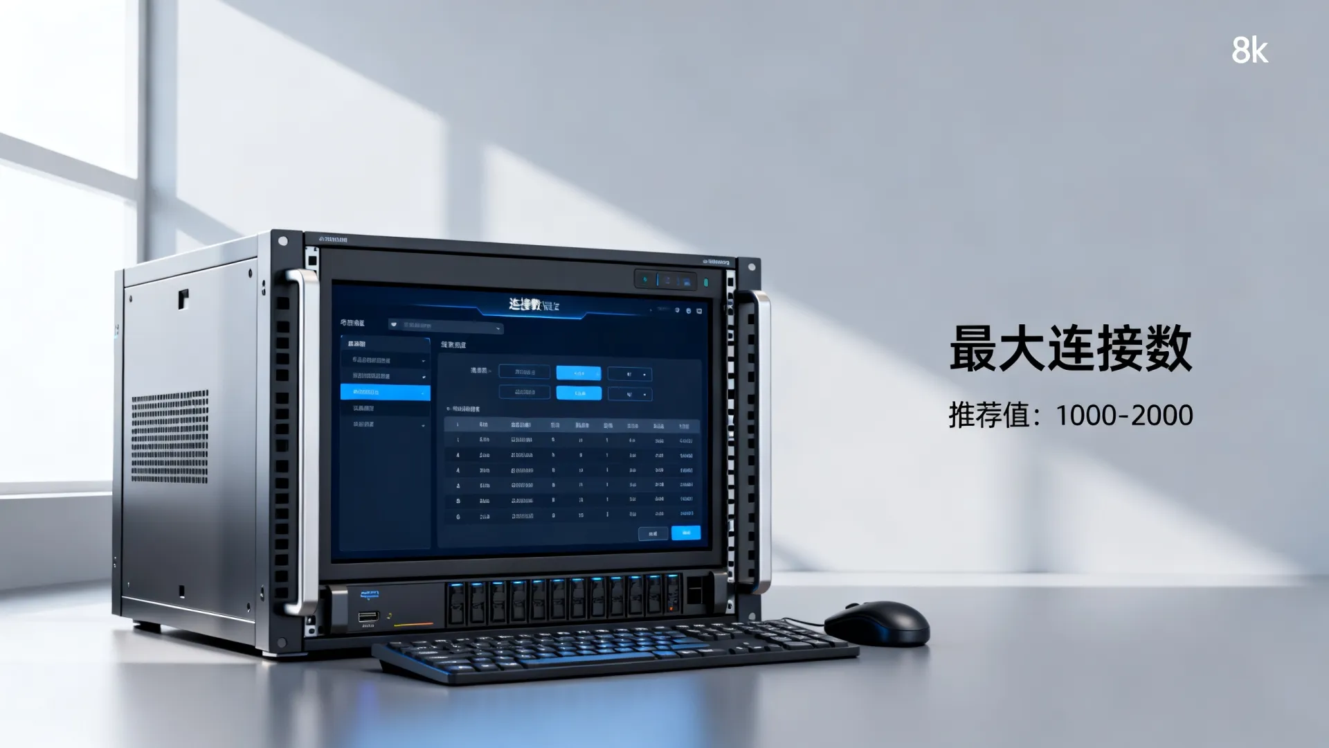 服务器最大连接数设置
