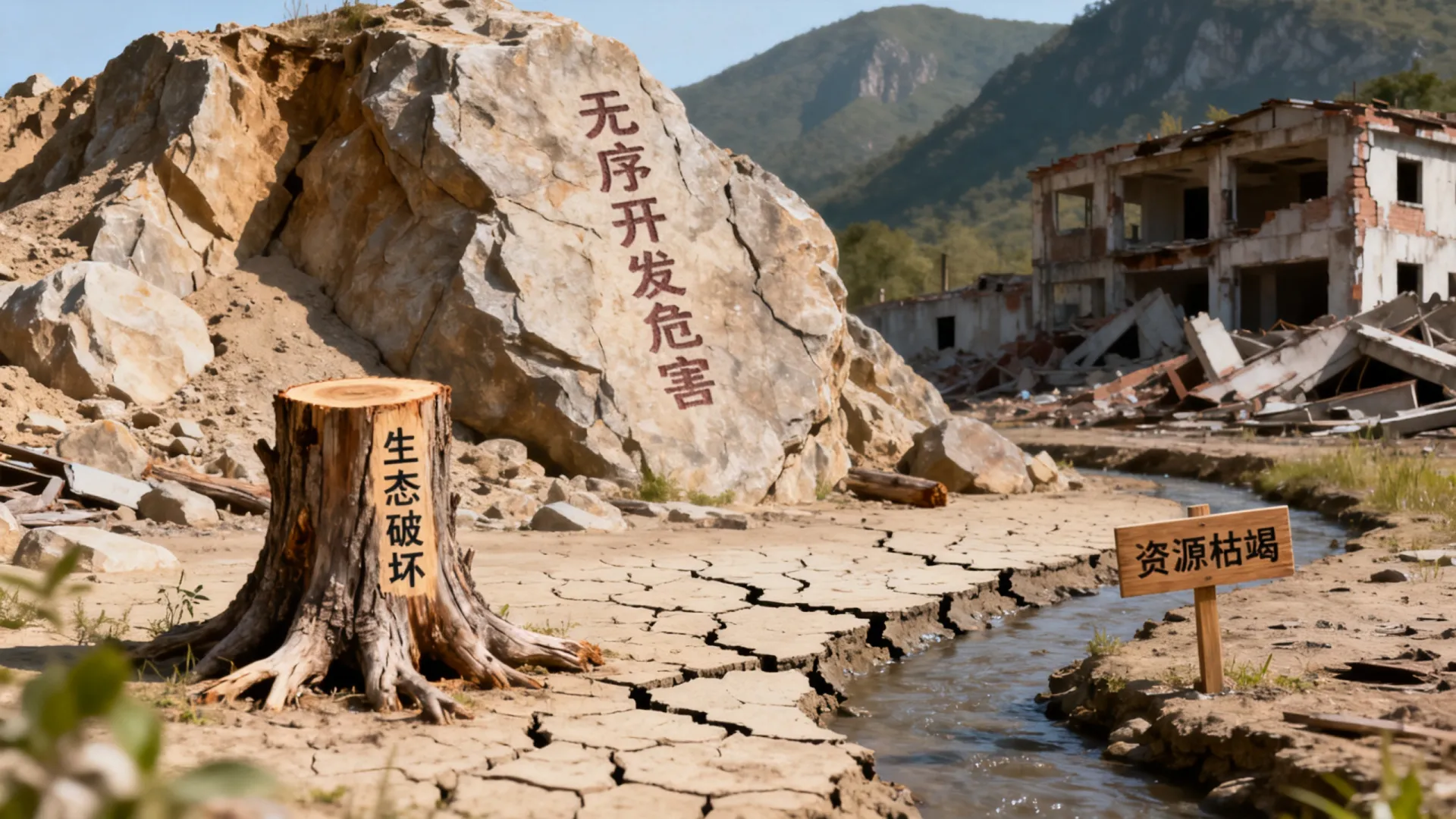 无序开发有什么危害?无序开发造成的后果有哪些? 无序开发造成的后果有哪些