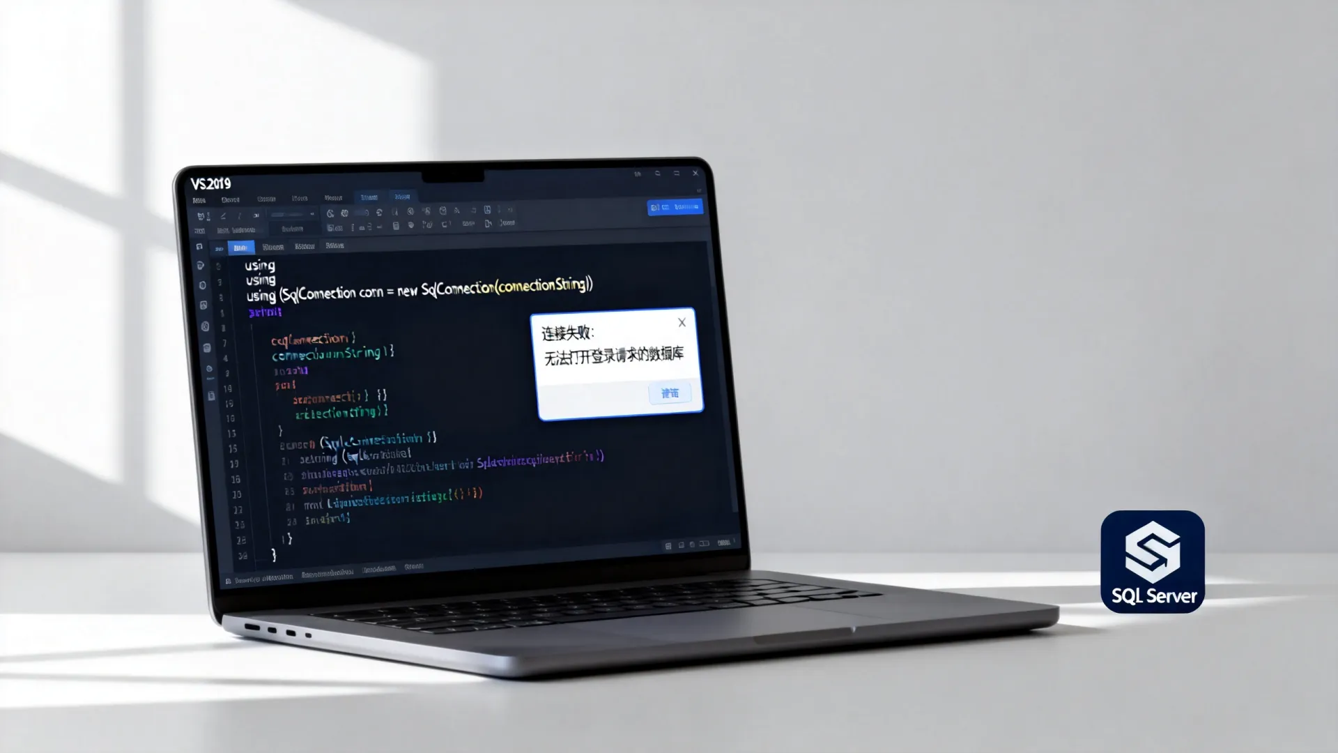 ASP.NET连接数据库失败？VS2019 SQLConnection报错解决方案
