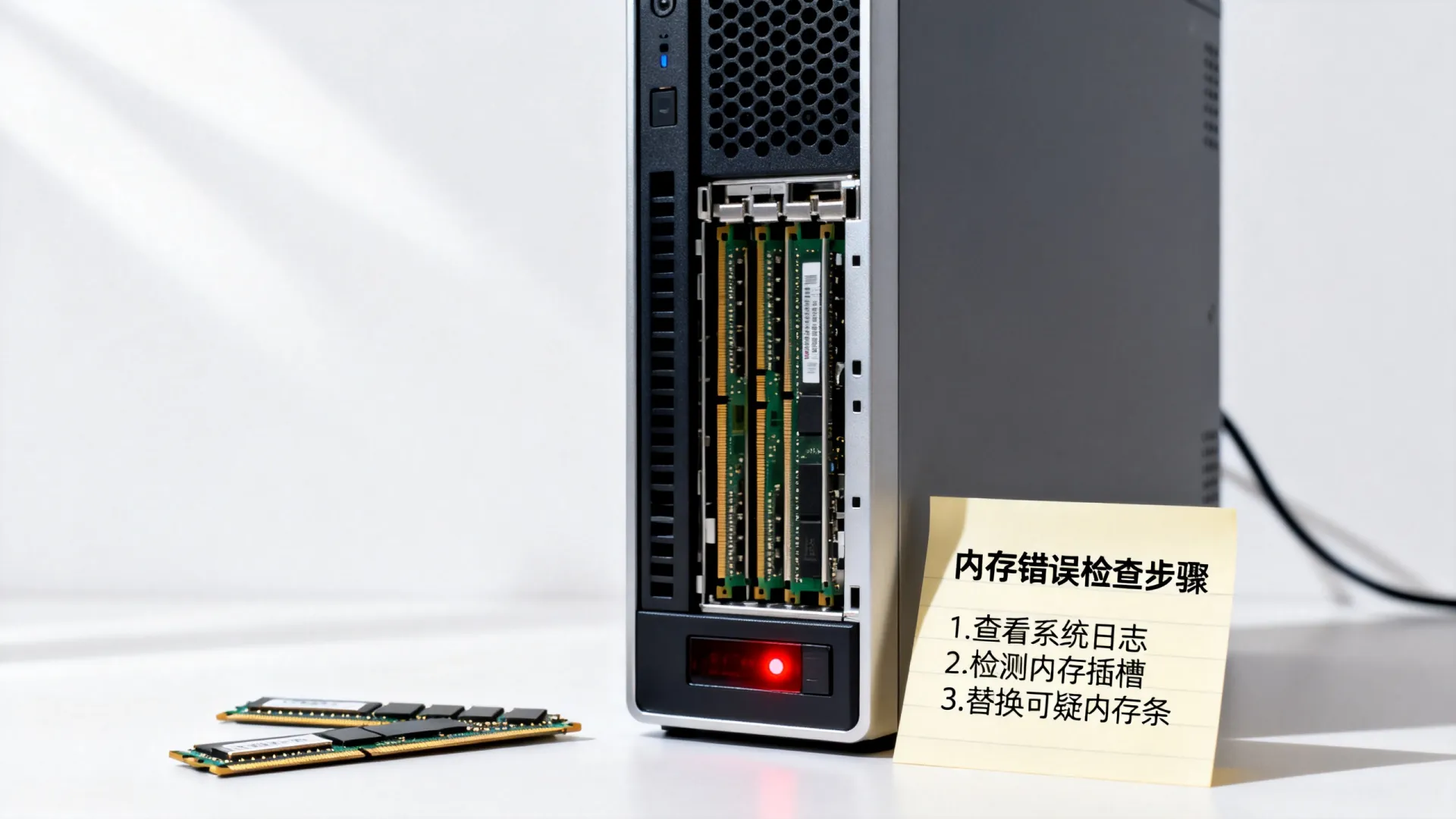 服务器显示内存错误怎么办 服务器显示内存错误怎么办