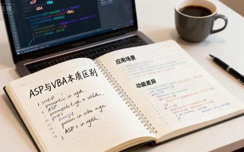 asp与vba究竟有何本质区别？为何两者在应用场景和功能上大相径庭？