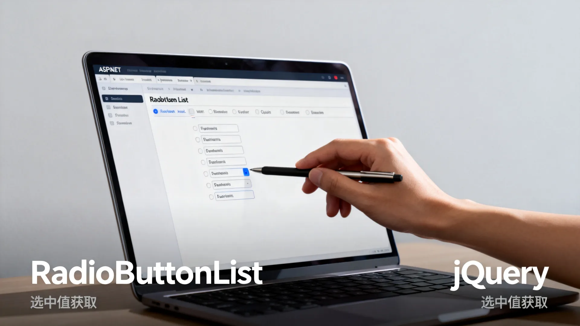 jQuery怎么获取ASP.NET RadioButtonList选中值 | RadioButtonList值获取方法详解 NET RadioButtonList选中值