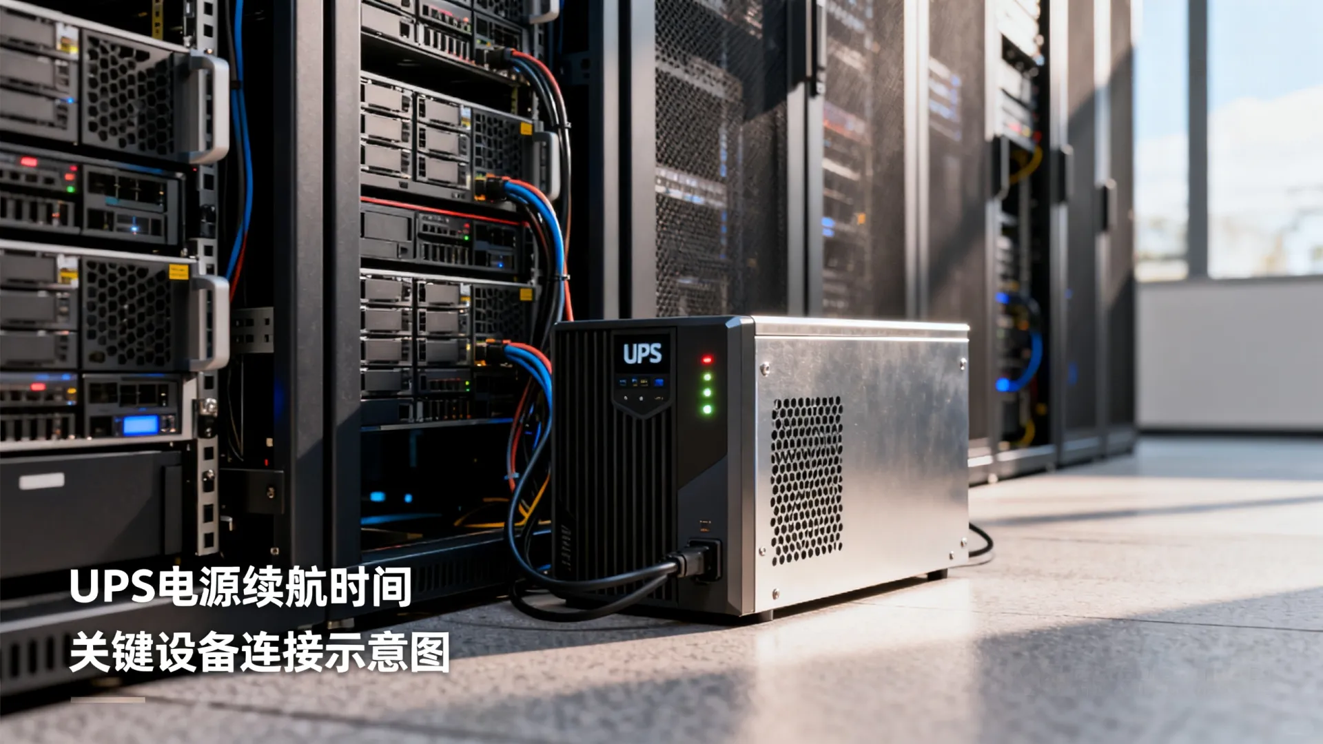 服务器机房UPS电源能用多久?关键设备续航方案解析 服务器机房UPS电源能用多久