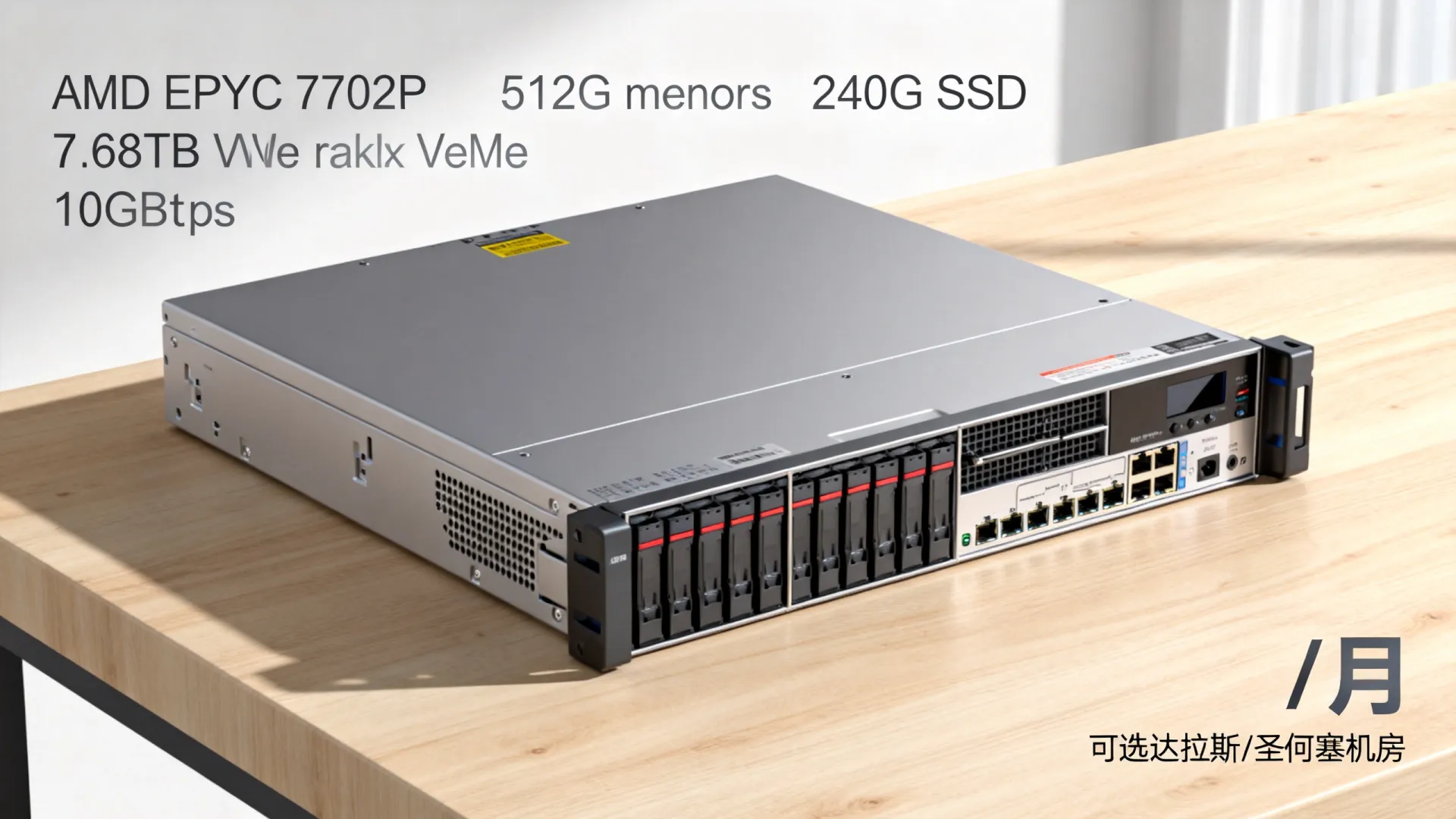 高配独服,AMD EPYC 7702P/512G内存/240G SSD+7.68TB NVMe/10Gbps带宽,9/月,可选达拉斯/圣何塞机房 - VPS评测 - 国外VPS,国外VPS商家,评测及优惠 高配独服,AMD EPYC 7702P/512G内存/240G SSD+7.68TB NVMe/10Gbps带宽,9/月,可选达拉斯/圣何塞机房 - VPS评测 - 国外VPS,国外VPS商家,评测及优惠