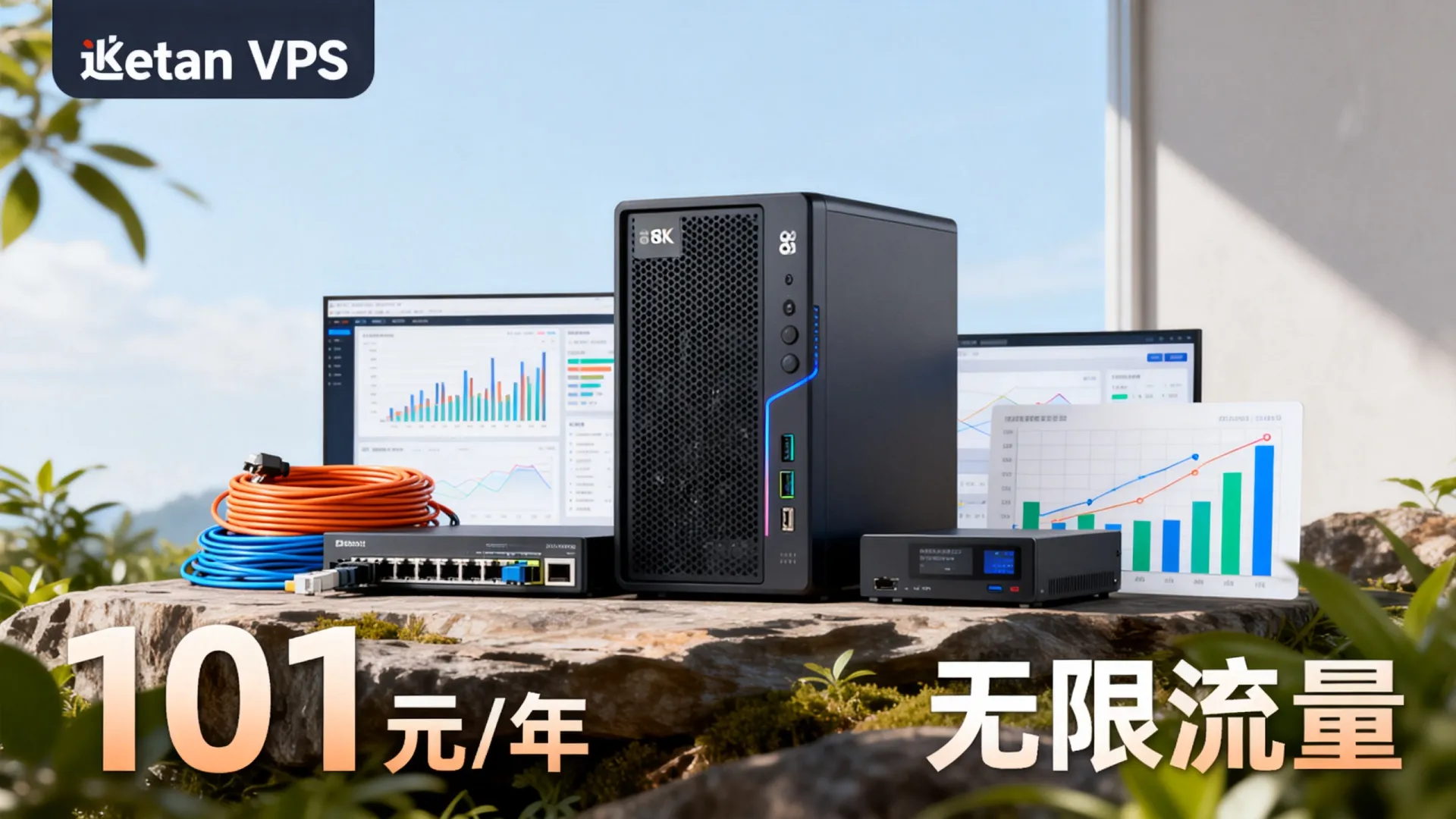 DataOnline越南VPS:101元/年,支持支付宝/Paypal,100M带宽无限流量 DataOnline越南VPS