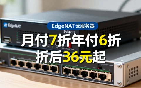 春节特惠疑问，EdgeNAT云服务器韩国cn2等配置，月付7折年付6折，折后36元起，是否值得购买？