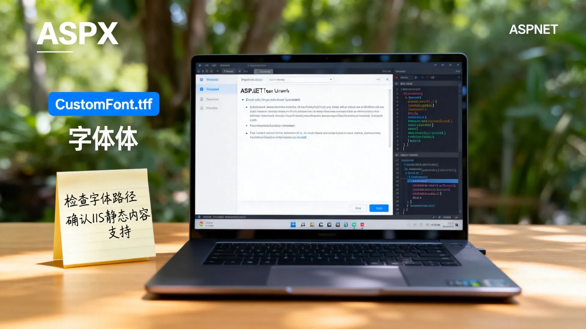 ASPX页面字体异常怎么办?ASP.NET字体加载终极解决方案 ASPX页面字体异常怎么办?ASP.NET字体加载终极解决方案