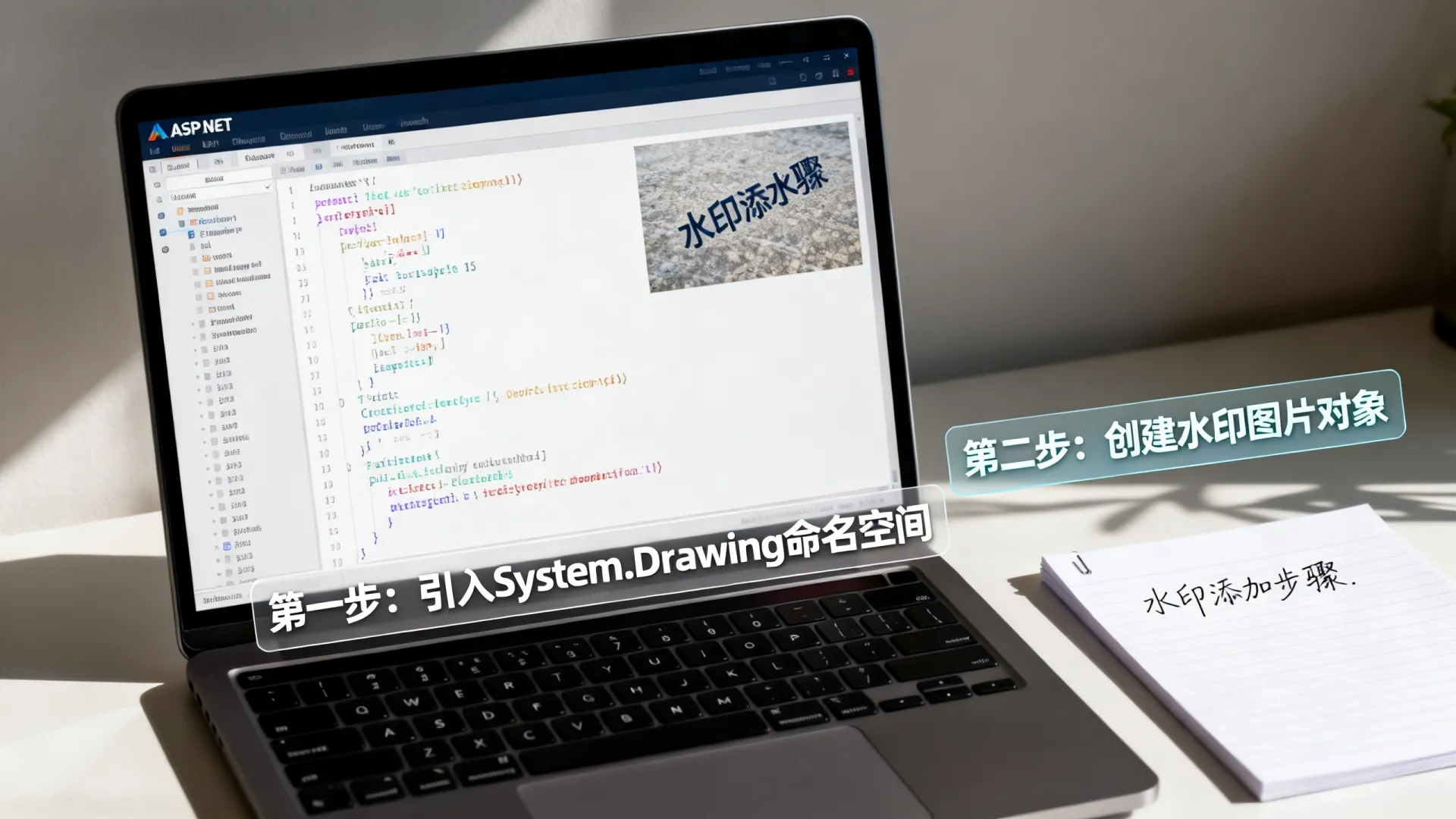aspnet水印