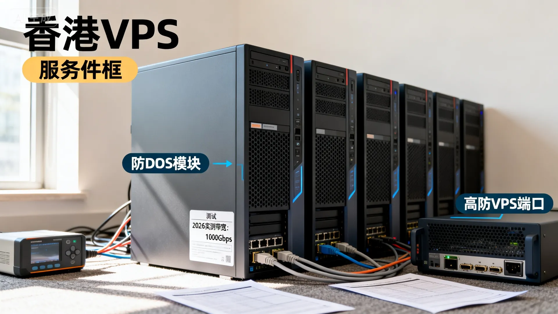 香港VPS如何防DDoS攻击？2026高防VPS推荐实测