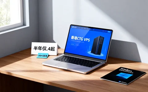 香港CTG VPS优惠，半年仅$38.4起？2核4G配置+支持Win系统
