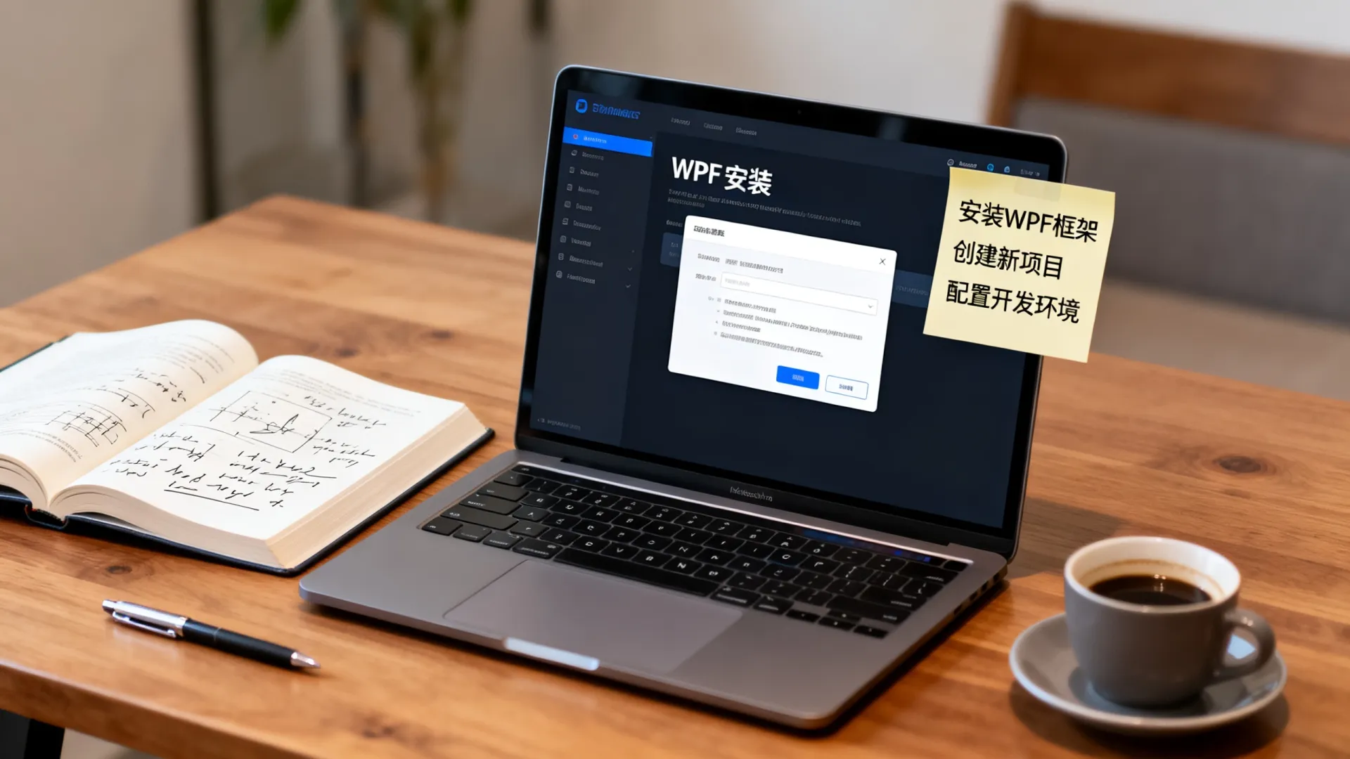 如何安装WPF并创建第一个项目?WPF开发入门精通教程 如何安装WPF并创建第一个项目
