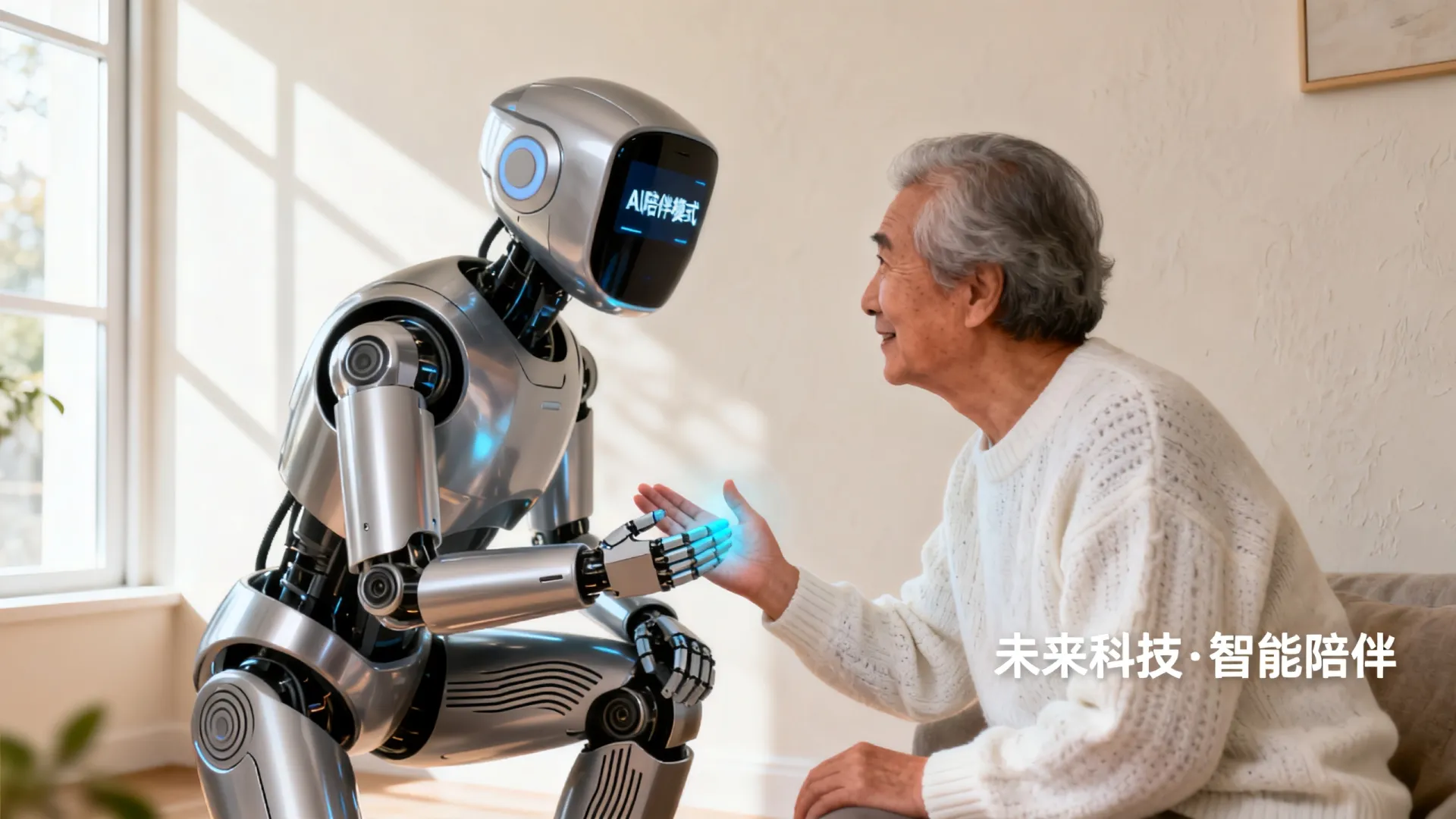 ai未来人工智能陪伴机器人