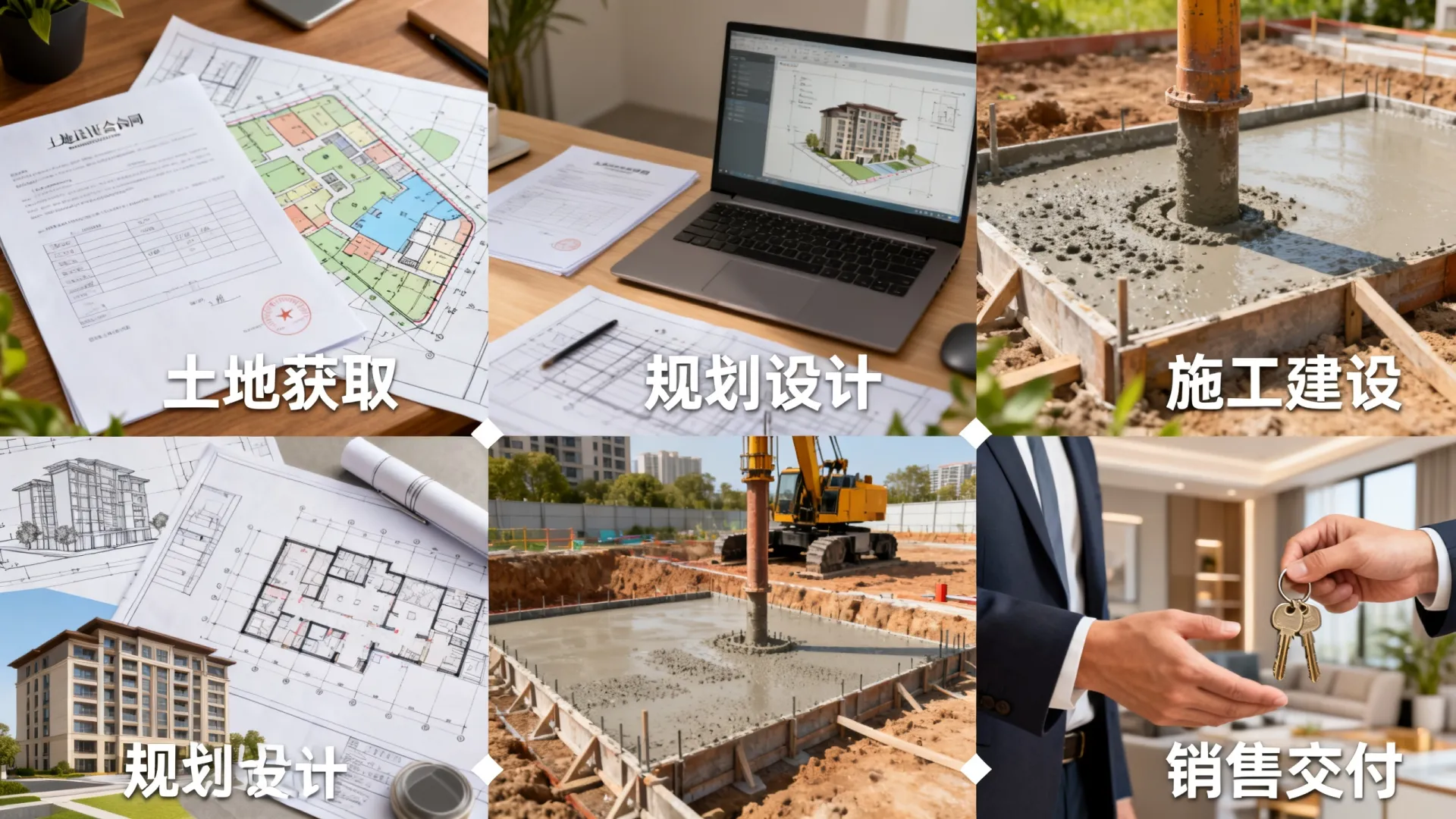 房地产企业开发流程 房地产企业开发流程