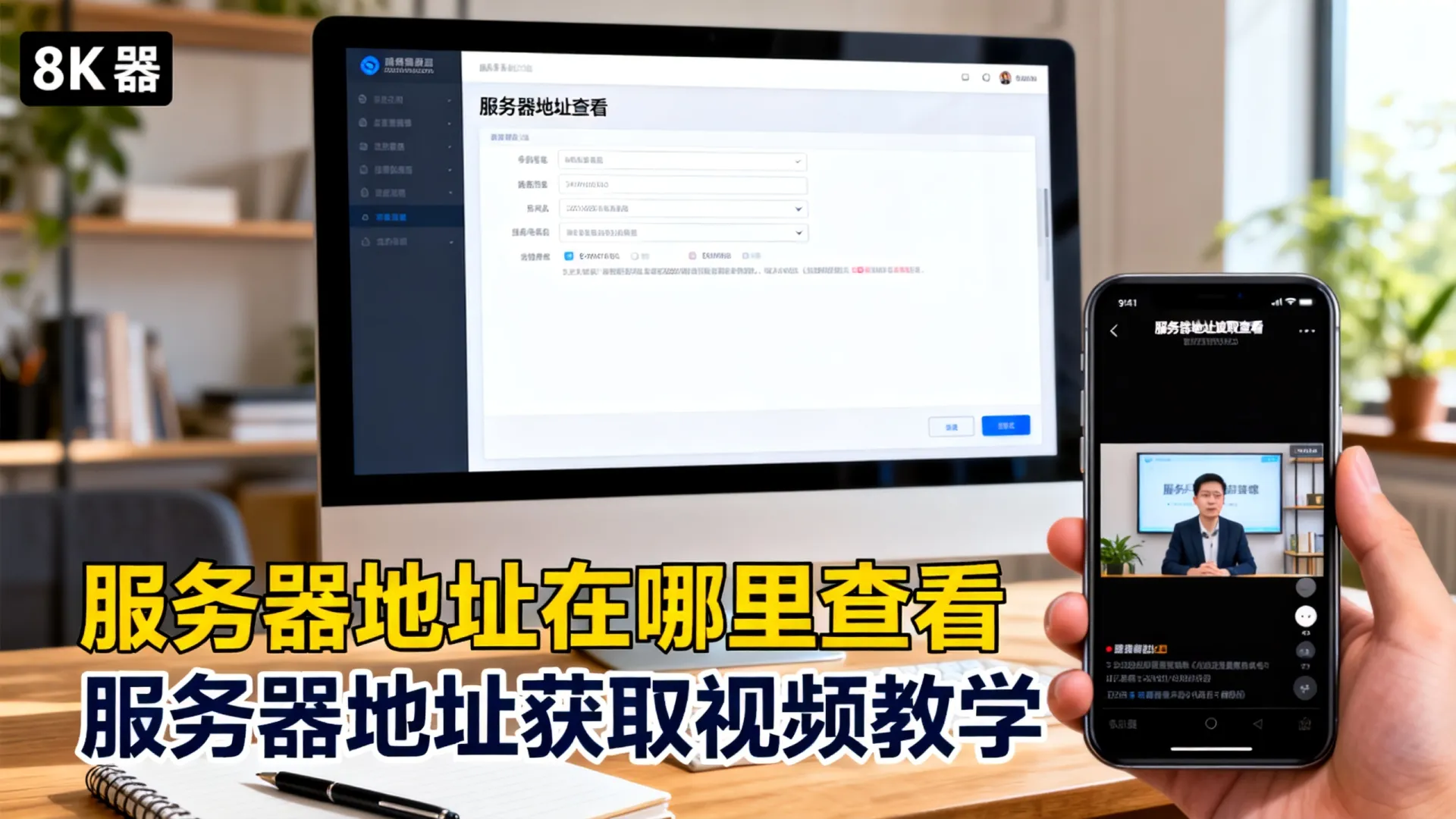服务器地址获取视频教学 服务器地址获取视频教学