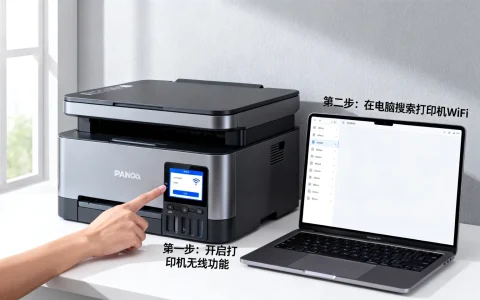 奔图打印机怎么连接电脑，无线连接设置详细教程