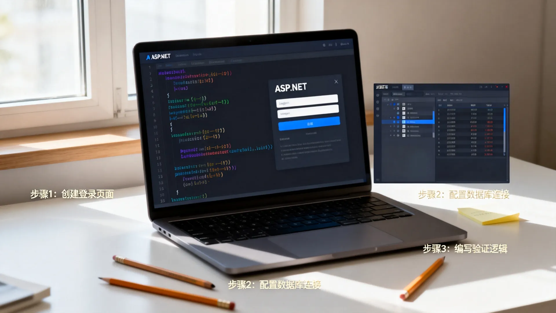 ASP.NET登录如何实现?详细教程与步骤指南 ASP.NET登录如何实现?详细教程与步骤指南