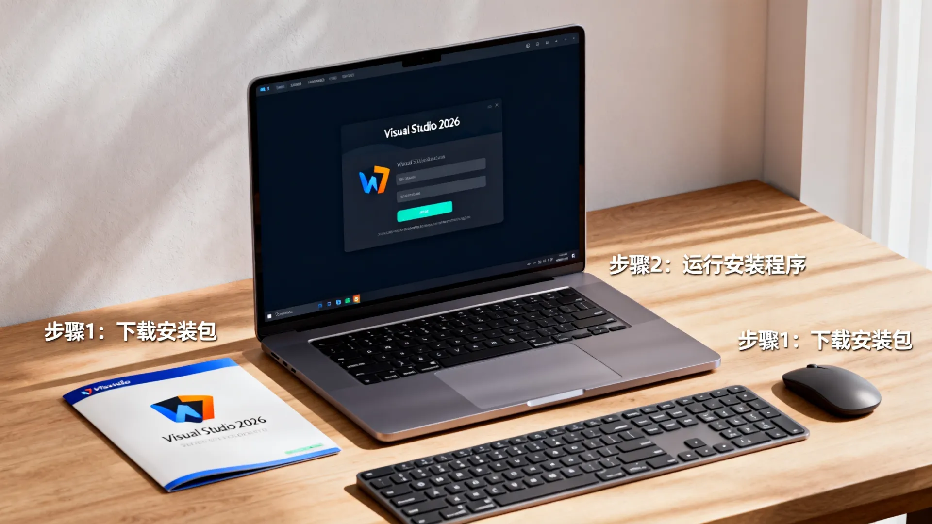 Visual Studio 2026如何安装