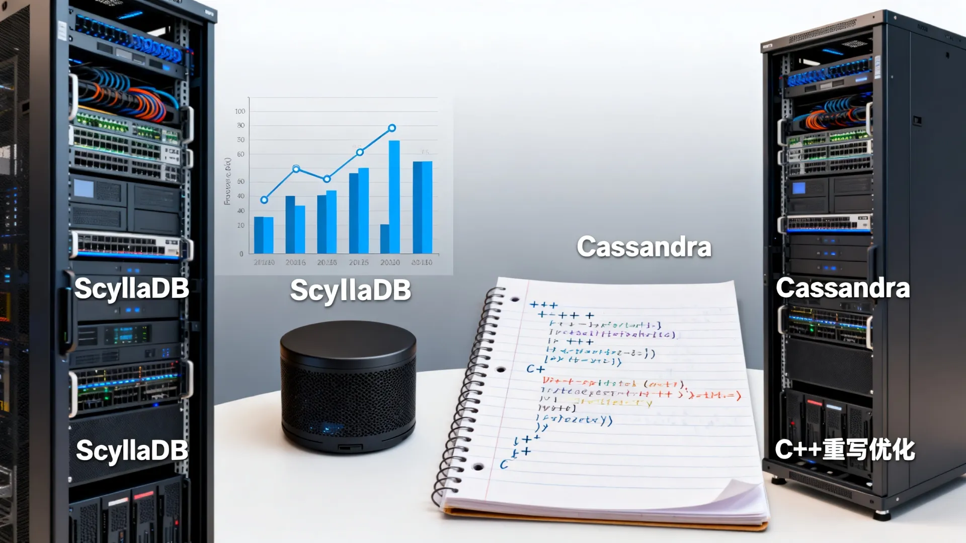 ScyllaDB性能真的十倍于Cassandra?实测C++重写优化效果 ScyllaDB性能真的十倍于Cassandra