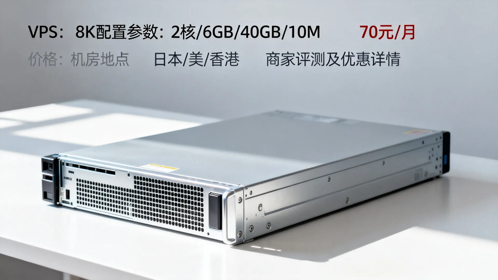 2核/6GB/40GB/10M，70元/月，可选日本/美国/香港机房 - VPS评测 - 国外VPS，国外VPS商家，评测及优惠