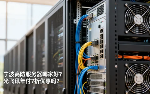 宁波高防服务器哪家好？光飞讯年付7折优惠吗？