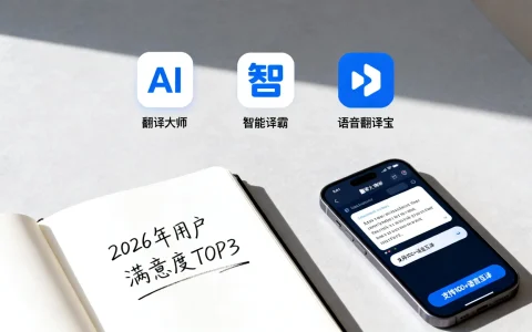 AI翻译软件哪个最好用？2026最新AI翻译工具排行榜