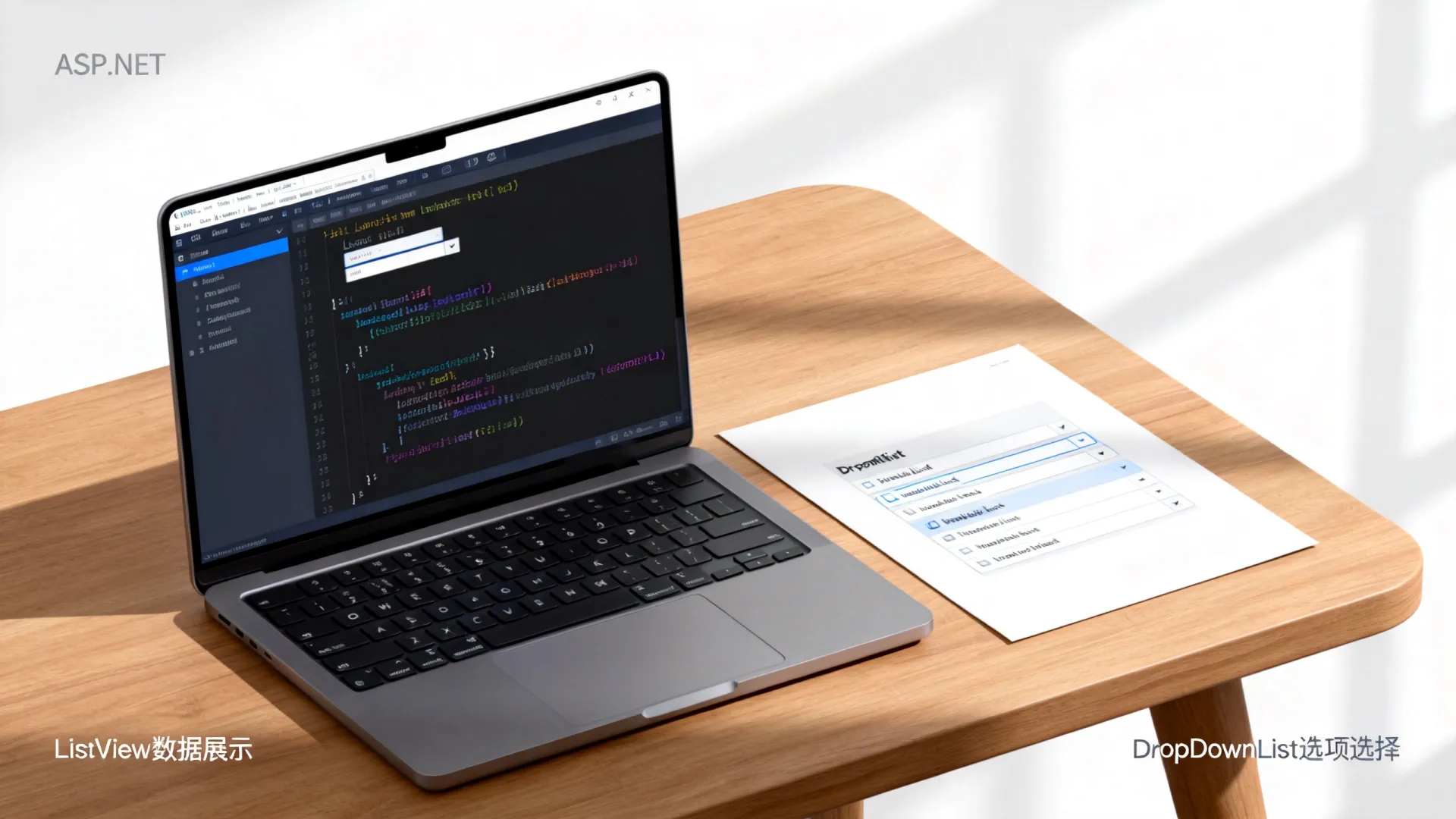 ASPNET笔记之ListView与DropDownList的使用 ASPNET笔记之ListView与DropDownList的使用