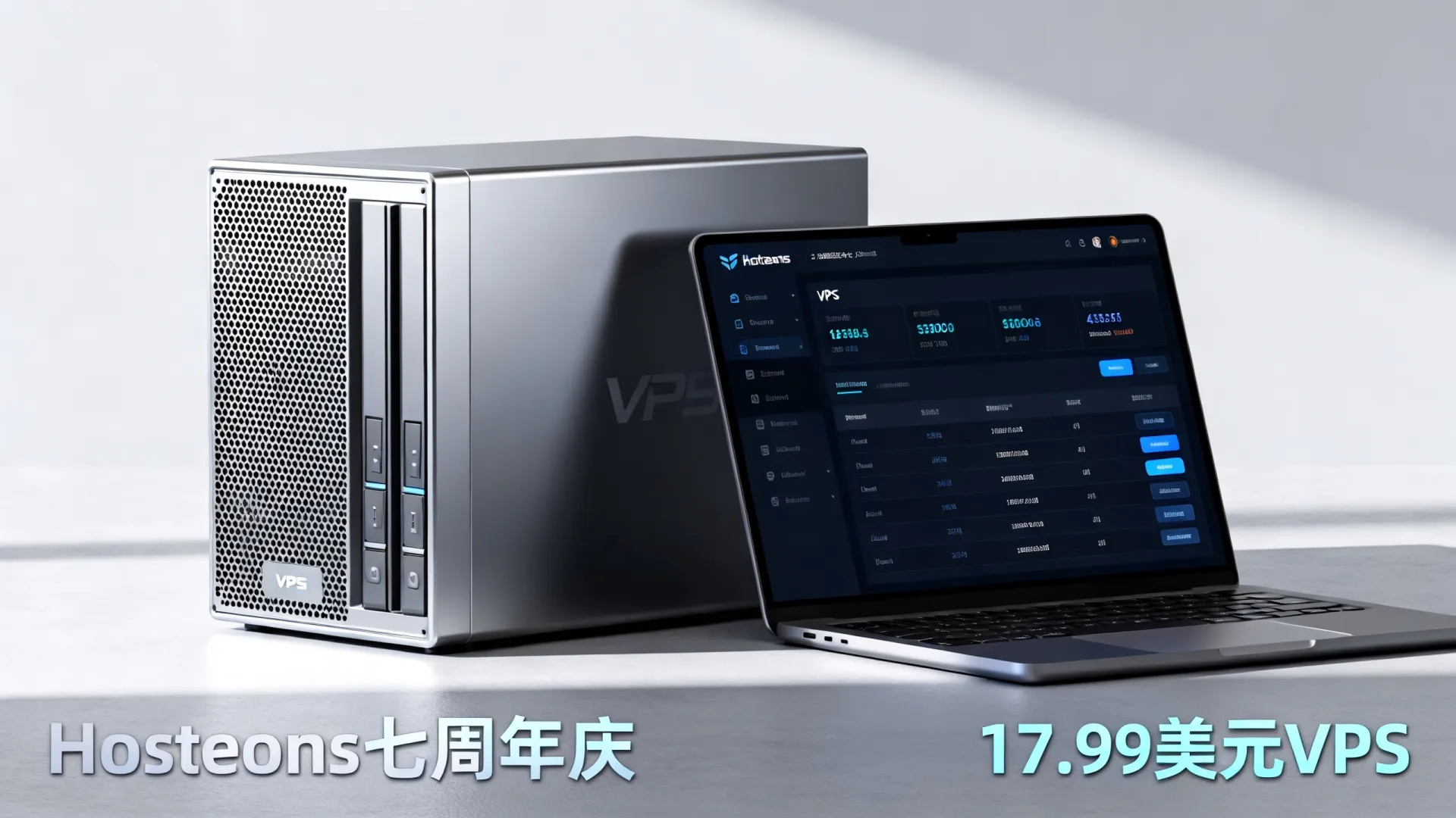 hosteons七周年庆AMD VPS