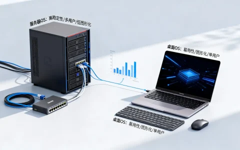 服务器操作系统与桌面操作系统有哪些区别，怎么选？