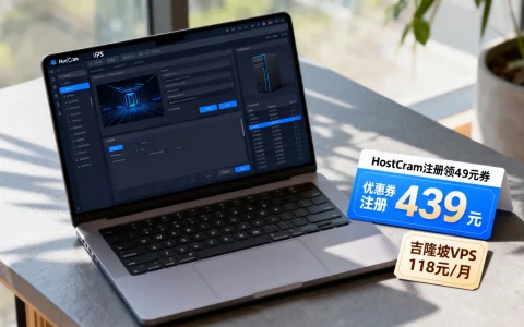 HostCram注册领439元券值吗？吉隆坡VPS 118元/月划算不？，吉隆坡VPS优惠价格查询