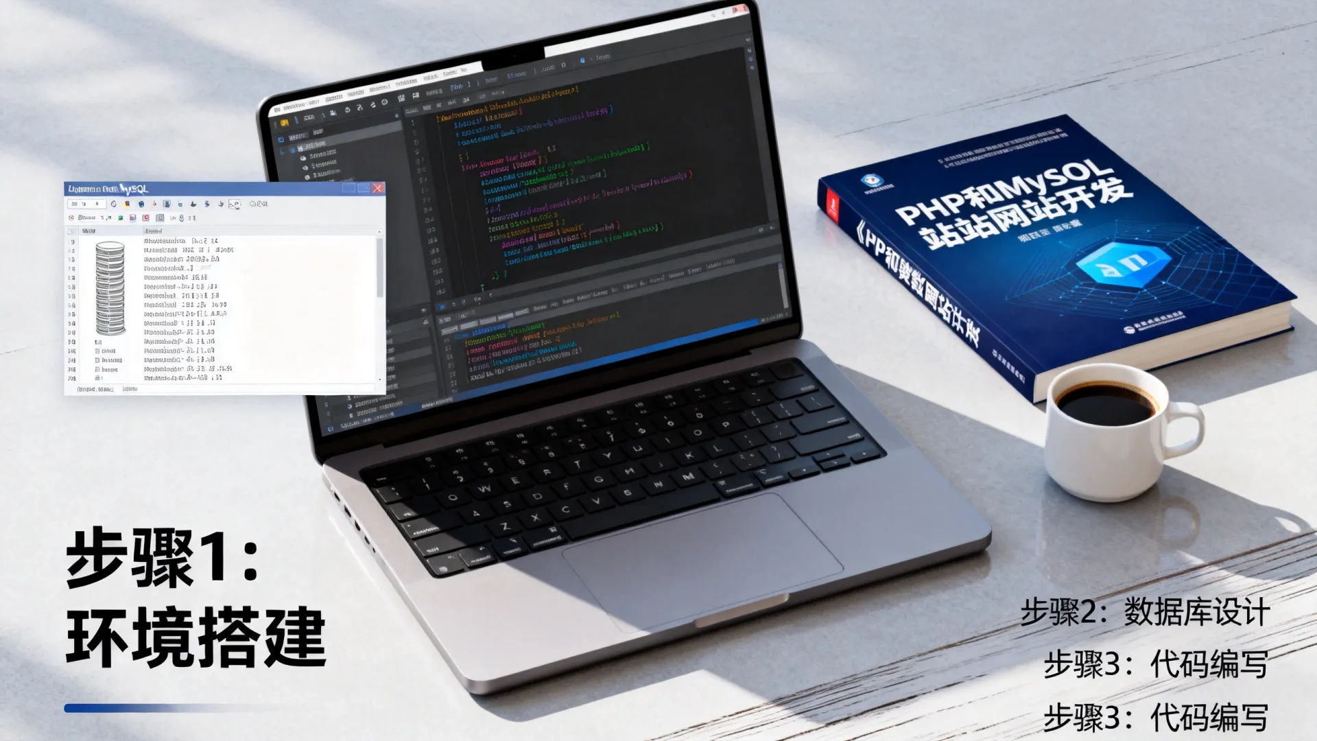 PHP和MySQL动态网站开发详细步骤怎么做？