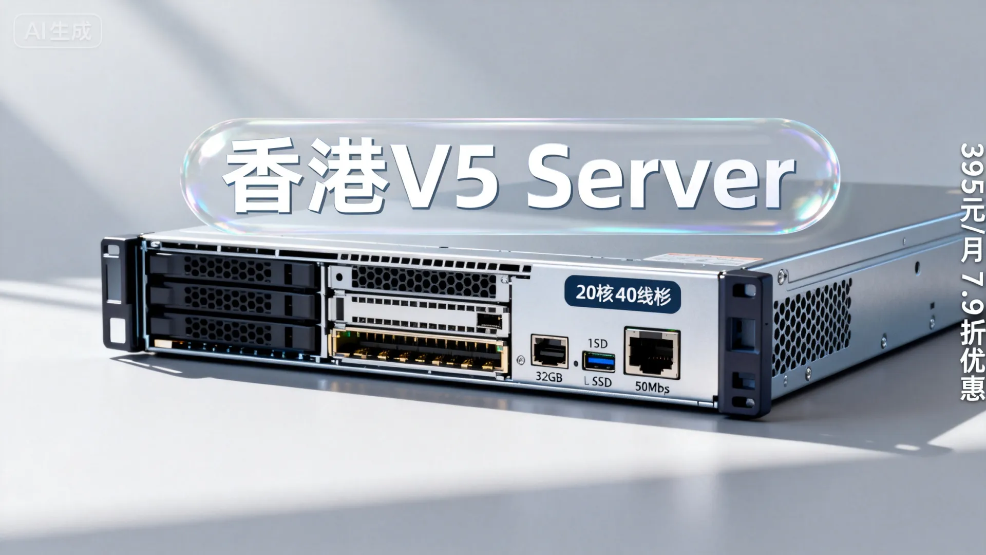 V5 Server:香港荃湾物理服务器,7.9折优惠,395元/月,Gold 6138(20核40线程)/32GB/1TB SSD/50Mbps - VPS评测 - 国外VPS,国外VPS商家,评测及优惠 V5 Server:香港荃湾物理服务器,7.9折优惠,395元/月,Gold 6138(20核40线程)/32GB/1TB SSD/50Mbps - VPS评测 - 国外VPS,国外VPS商家,评测及优惠