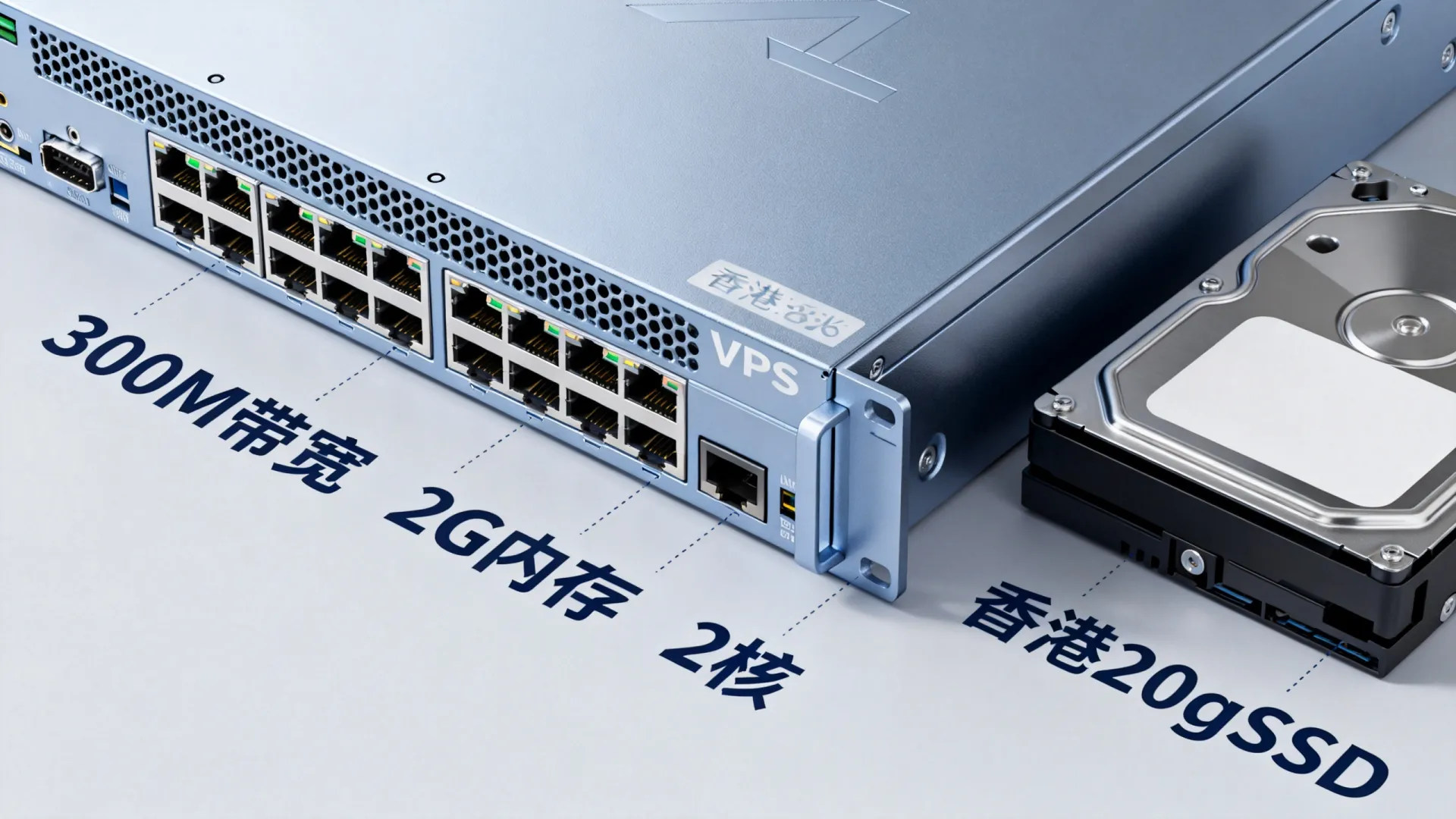 hhost香港VPS /月300M带宽2G内存2核20gSSD评测值得买吗？