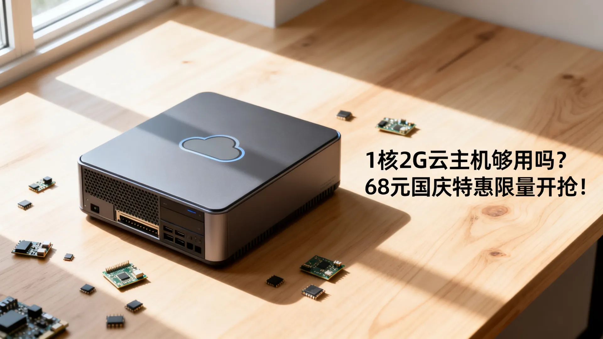 1核2G云主机够用吗?68元国庆特惠限量开抢! 68元国庆特惠限量开抢