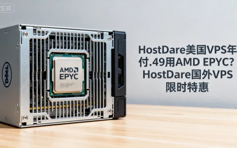 HostDare美国VPS年付$15.49用AMD EPYC？HostDare国外VPS限时特惠