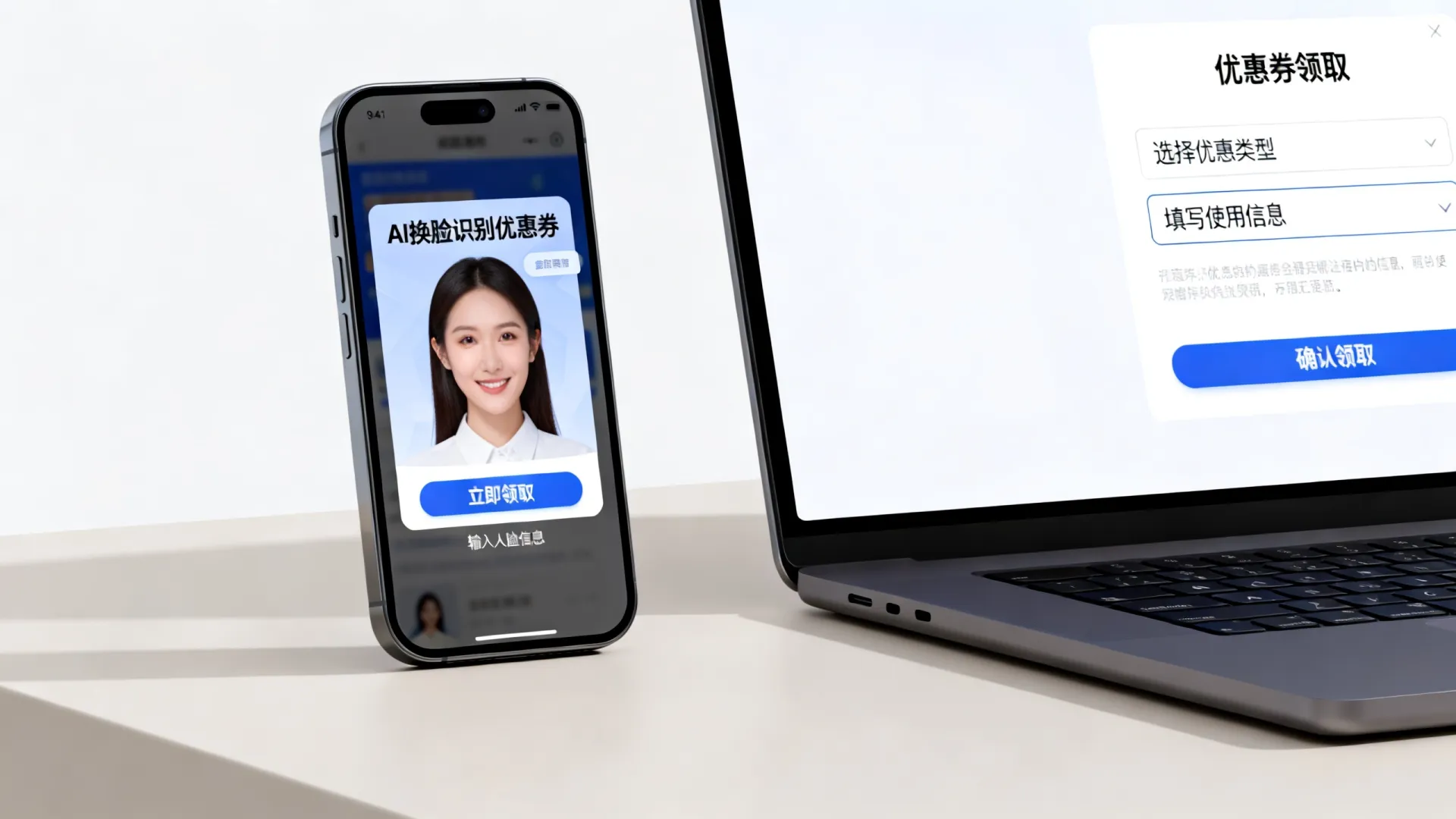 AI换脸识别优惠卷 AI换脸识别优惠卷