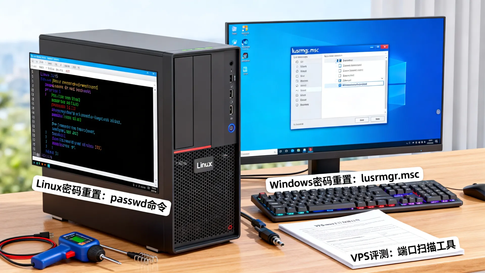 如何重置Linux和Windows系统服务器密码? - VPS评测 - 国外VPS,国外VPS商家,评测及优惠 如何重置Linux和Windows系统服务器密码? - VPS评测 - 国外VPS,国外VPS商家,评测及优惠
